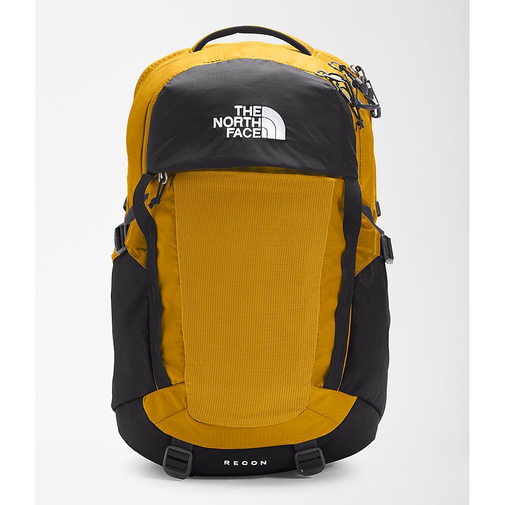 The North Face Backpacks Mens Australia - The North Face Recon Yellow / Black (THU-392457)